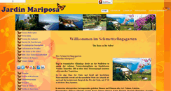 Desktop Screenshot of jardin-mariposa.com